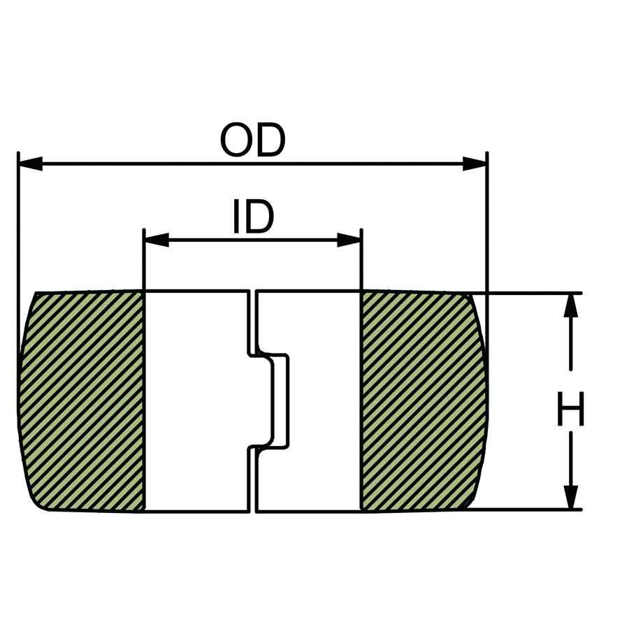 CMP Cordage CMC05AL Limited-Clearance Shaft/Rudder Kit