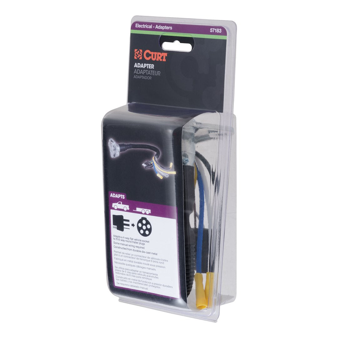 Curt 57183 Trailer Wiring Connector Adapter - image 2