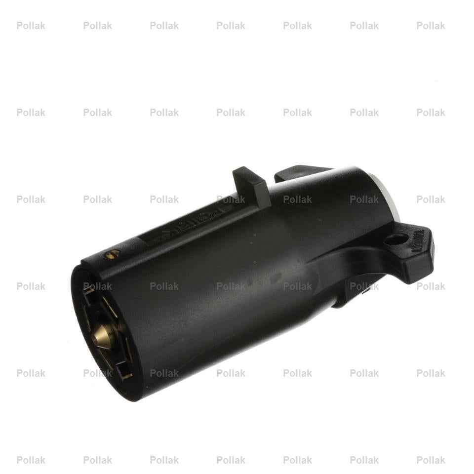 Pollak 12706E Black Marine 7-Blade Trailer-End Connector