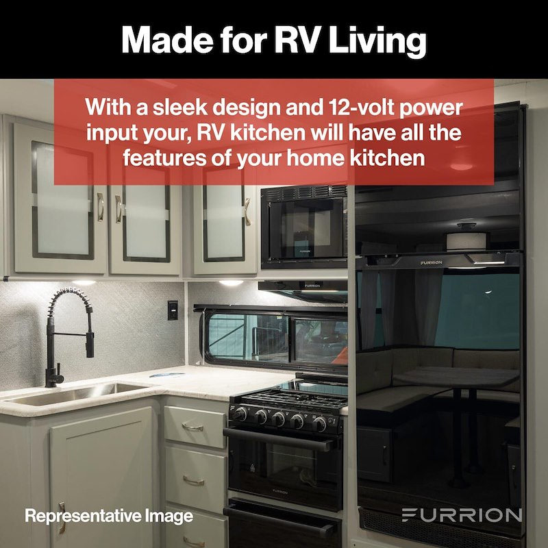 Furrion FCR10DCGTA-BL Arctic 12V DC RV Refrigerator, 10 Cu. Ft. – image 4