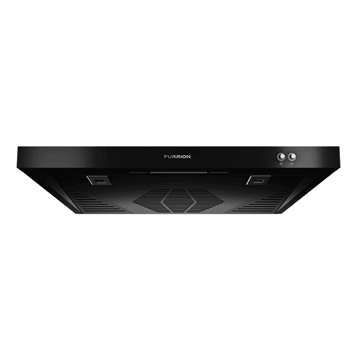 Furrion FHO23SACRV-BL 12V DC Ductless RV Stove Vent Hood , 23.5" Black – image 1