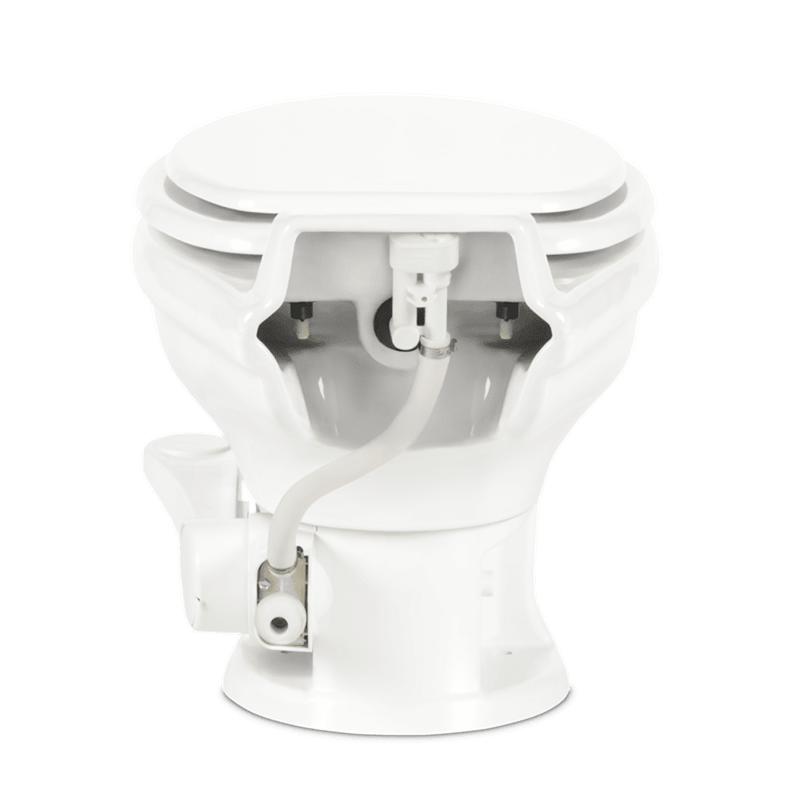Dometic 302321681 RV Toilet Dometic , 321 Series, Permanent Ceramic Toilet, White – image 3