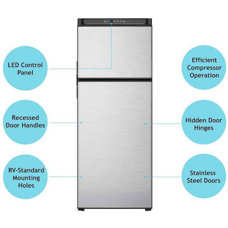 Norcold 51139 DC 12V Polar Value Refrigerator, 10 Cu. Ft. – image 4