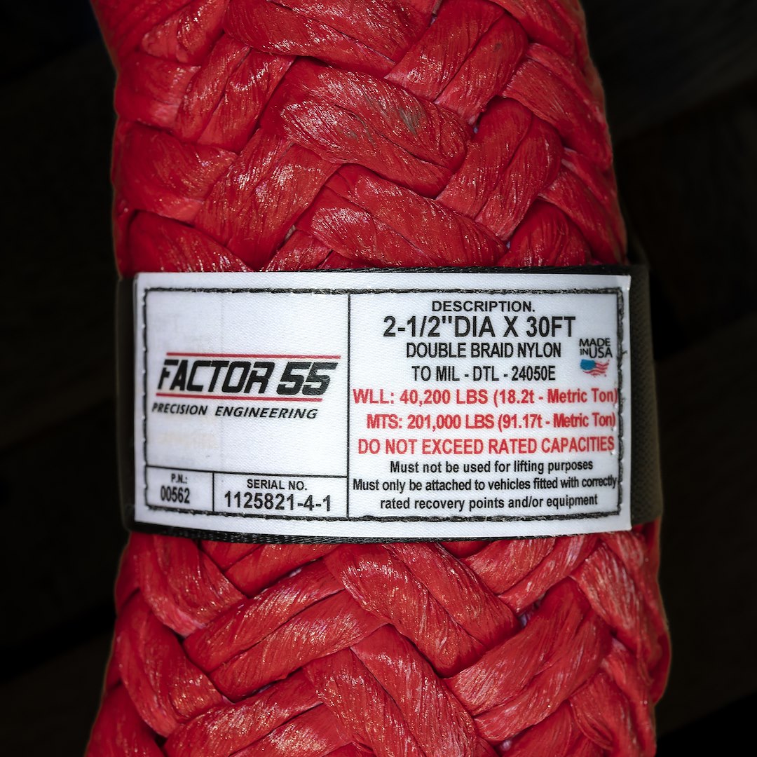 Factor 55 00562 Extreme Duty Kinetic Recovery Rope