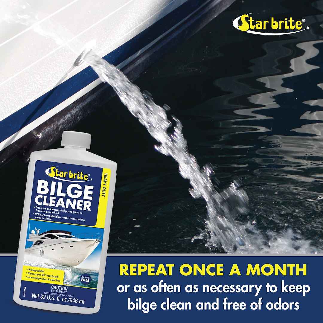 Star Brite 080532PW Biodegradable Bilge Cleaner, 32-Ounce