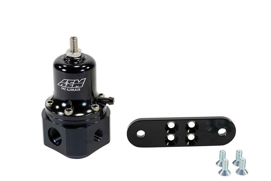 AEM Electronics 25-305BK 40–130 PSI In-Line Return Fuel Regulator