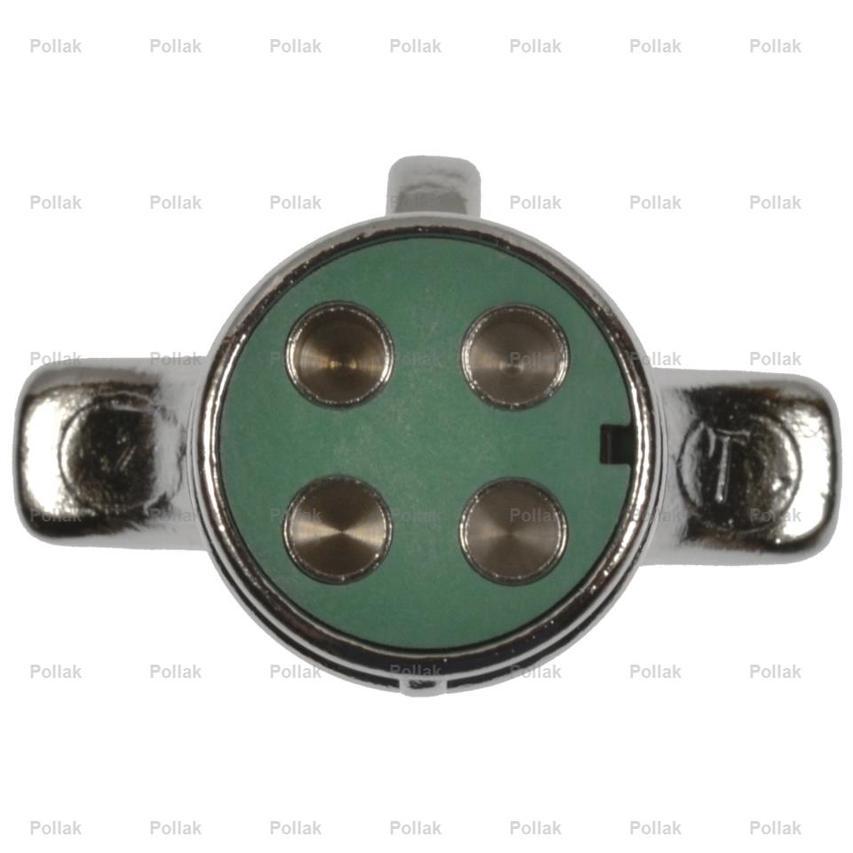 Pollak Semi-universal 4 Flat Trailer Wiring Connector (11409)