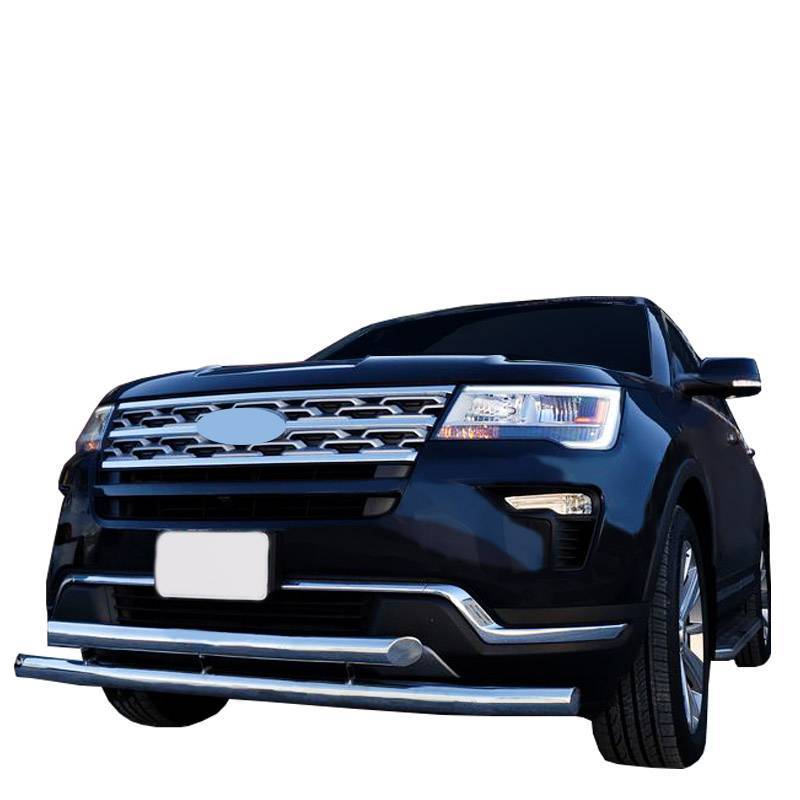 Black Horse Offroad Fd-Fo01s Explorer Double-Layer Front Bumper Protector - image 4