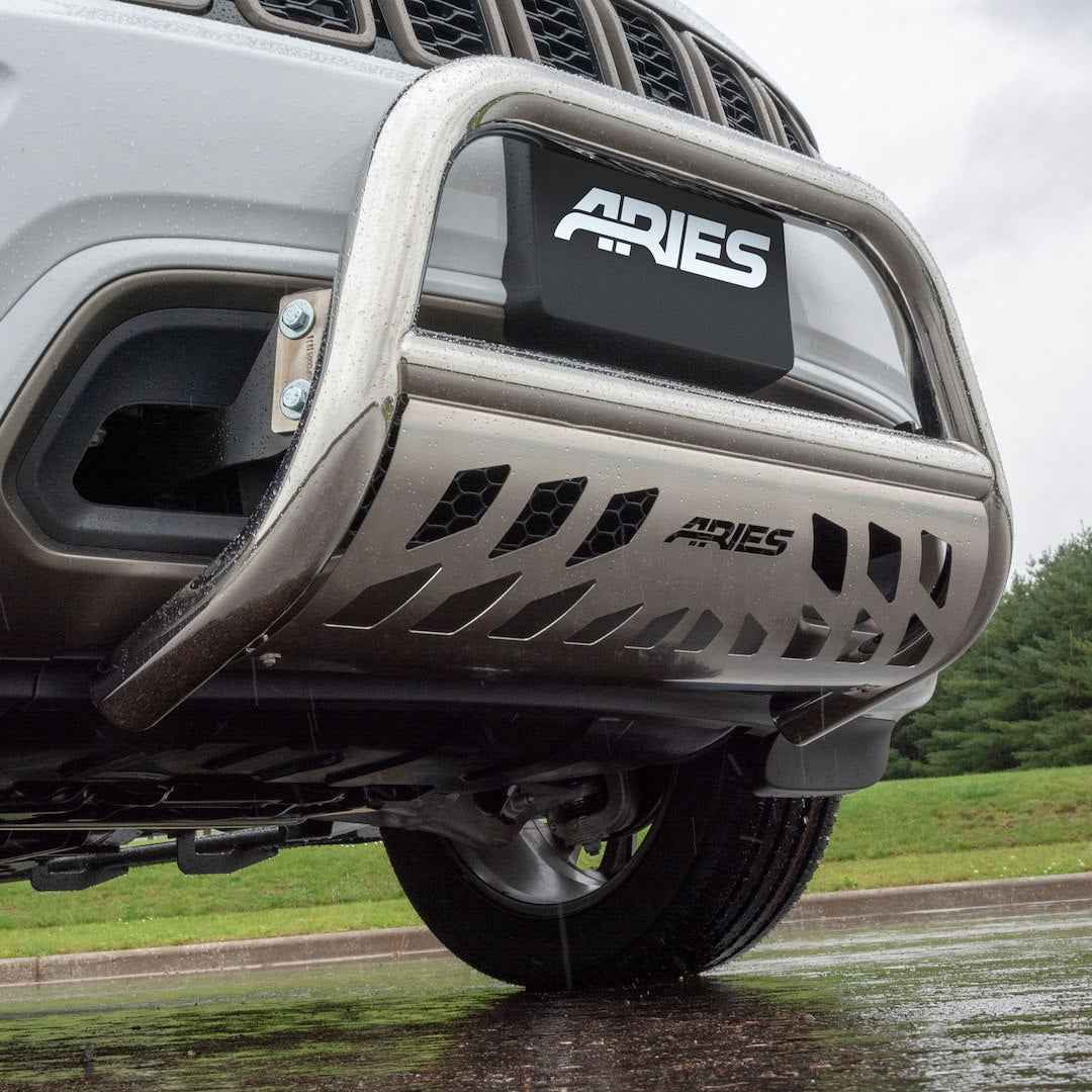 Aries 35-3006 Super Duty Polished 3-Inch Bull Bar