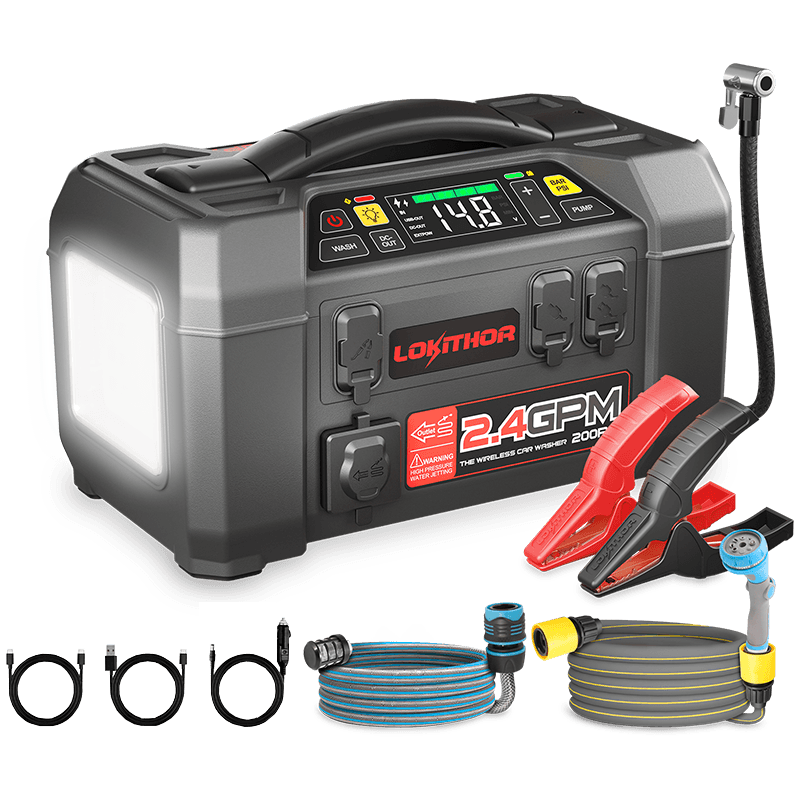 Lokithor AW401 Five-Function Jump Starter and Inflator