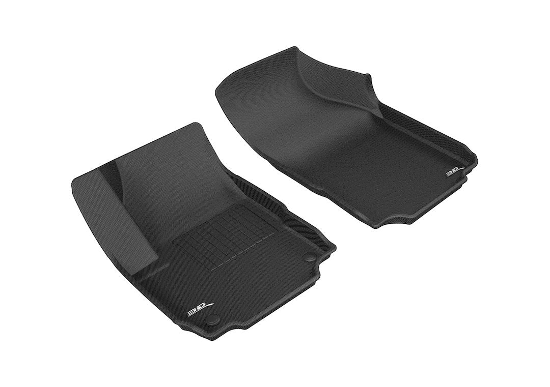 3D Mats CH08501509 Equinox KAGU Black Two-Row Floor Mats - image 2