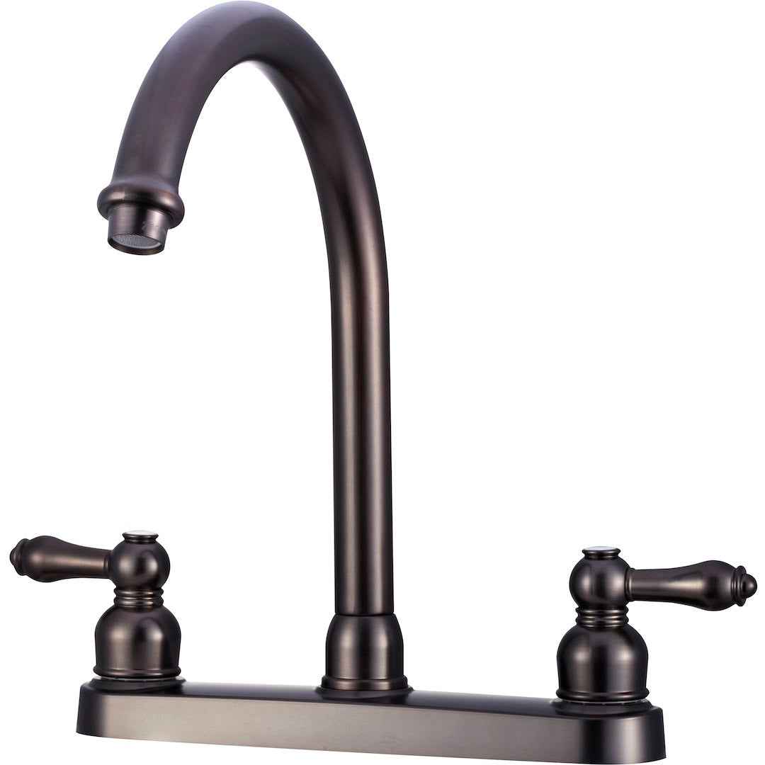 Dura Faucet High-Arc Kitchen Faucet - Venetian Bronze – DF-PK340L-VB