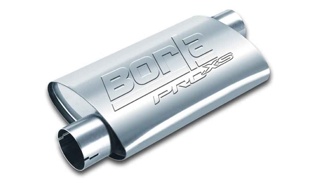 Borla 400491 Pro XS Muffler with Offset 3-Inch Ports