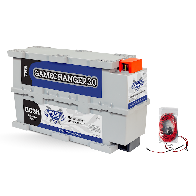 Battle Born Batteries BBGC3H Battle Born Lithium Deep Cycle Heated Battery Group GC3 12V – image 1