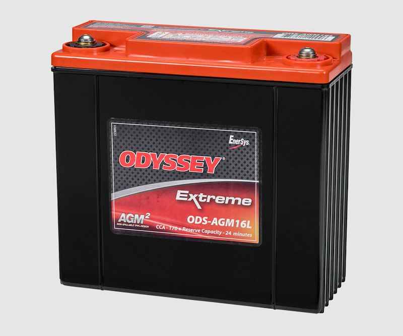 Odyssey Battery ODS-AGM16L AGM Powersports Battery Odyssey Group 16 16Ah 170CCA β image 2