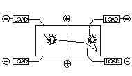 Sierra Marine DPDT Rocker Switch - 20A, 12V – RK19090