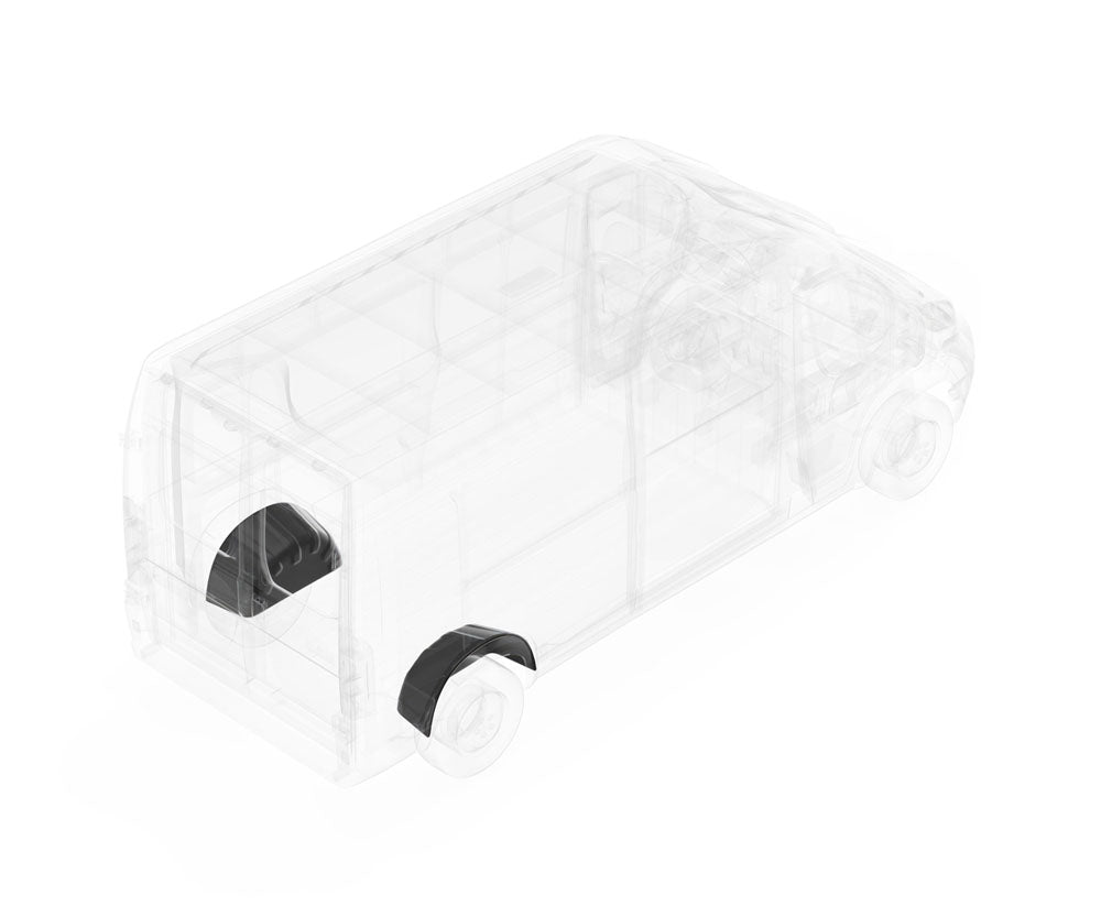 Legend Fleet 6-Wwc-11 Molded Interior Wheel-Well Lining