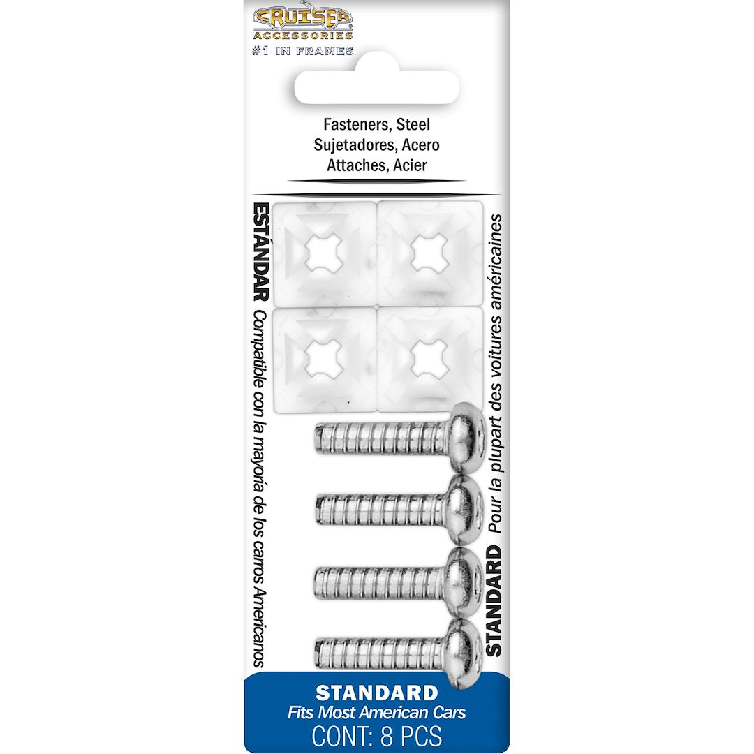 Cruiser License Plate Mounting Hardware (80230) – Material: Steel