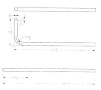 Cummins Power Generation 04600952 Genuine Onan 90-Degree Generator Exhaust Pipe