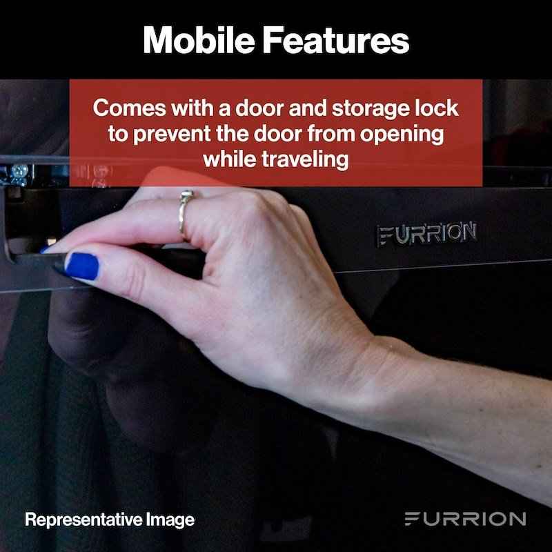 Furrion FCR08DCGTA-BR Arctic 8 Cu. Ft. 12V RV Refrigerator, Left Hinge – image 6