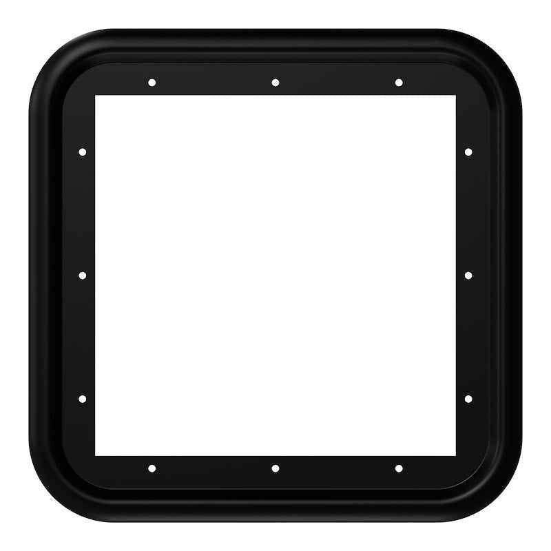Fogatti FS06TRB 15" x 15" Black Access Door Frame, Compatible with Fogatti InstaShower – image 1