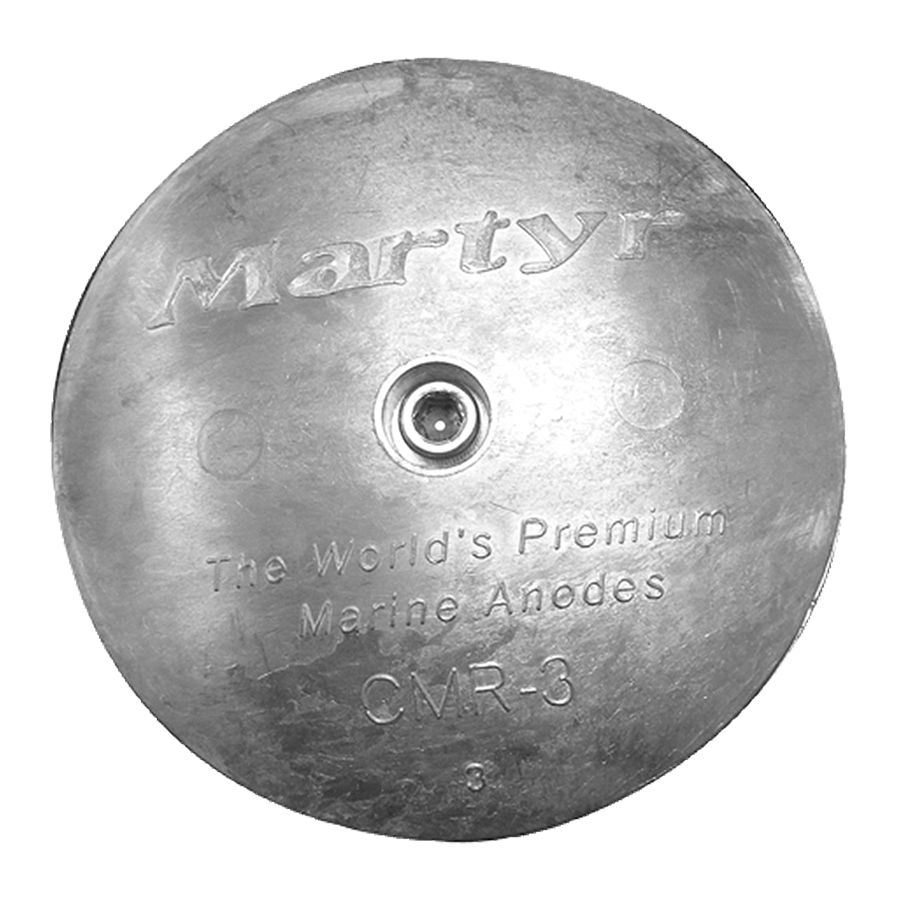 Martyr Anodes CMR02 CMR 2 Rudder/Trim-Tab Anode Set - image 1
