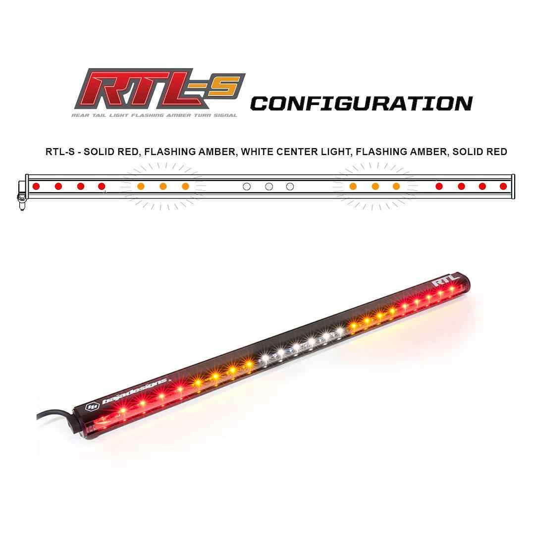 Baja Design 103004 RTL-S Rear LED Light Bar, 30-Inch Model