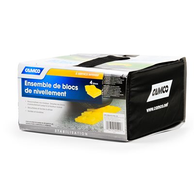 Camco Leveling Block - Interlocking, 4000 lb, 8-1/4 in, Set Of 4 – 44501