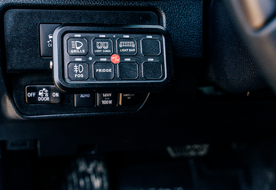 Cali Raised LED CR2401 Eight-Switch Dash/Console Control System - image 5