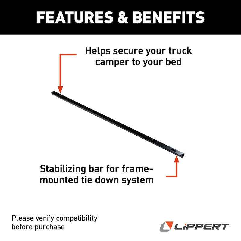Lippert Components 182928 Happijac Camper Stabilizer Bar, Frame Mount Tie Down System – image 3