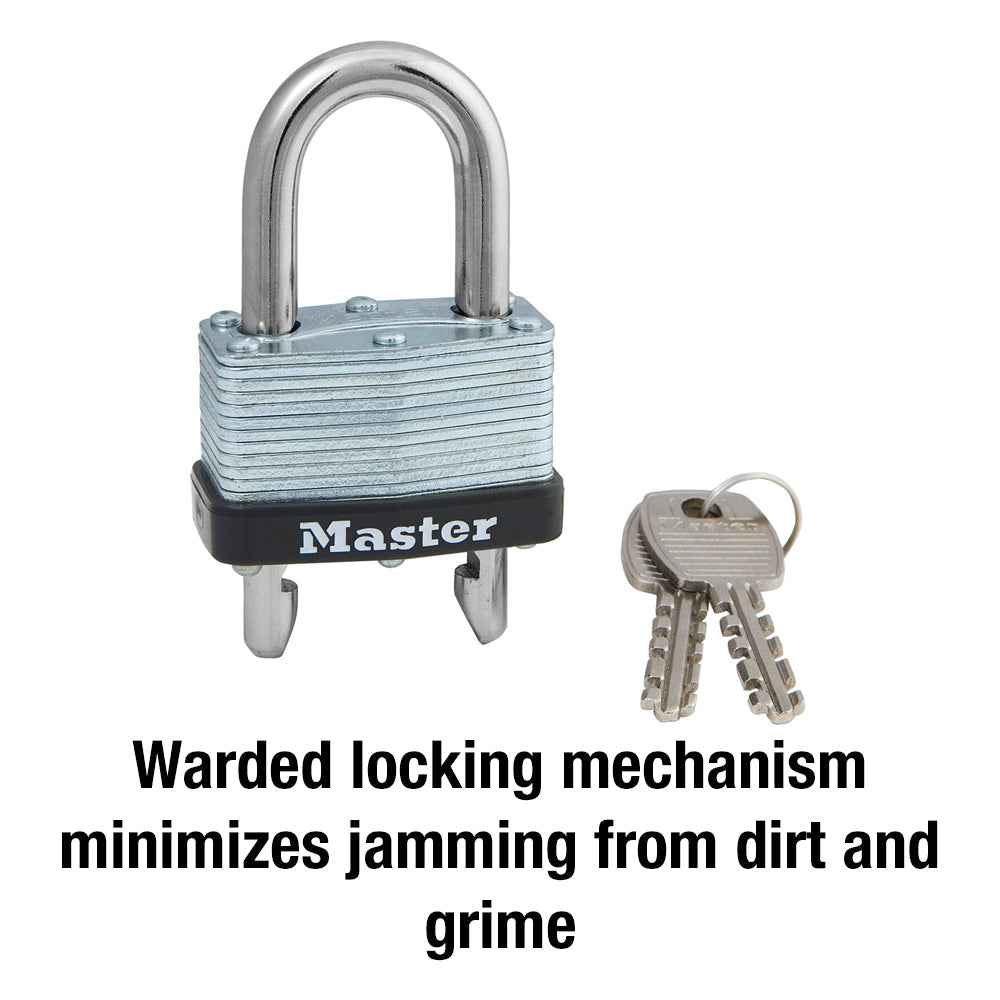 Master Lock 510D Adjustable Removable-Shackle Keyed Padlock