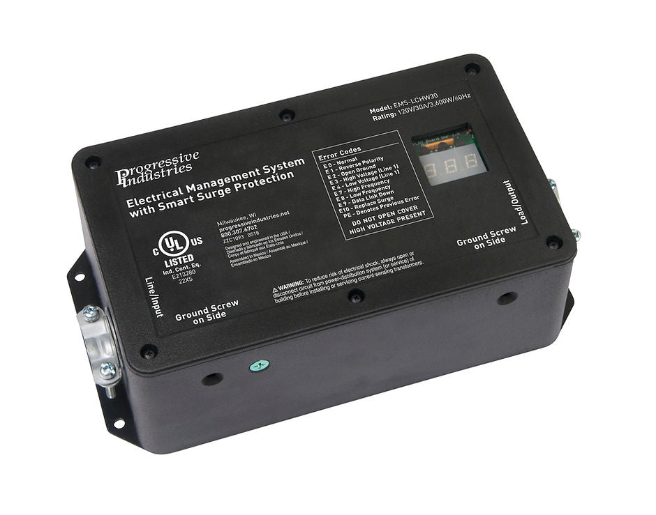 Progressive Industries Surge Protector - 120 Volt – EMS-LCHW30