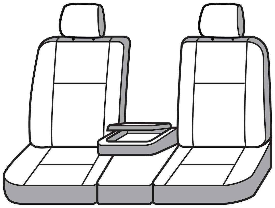 Covercraft SS3501WFBK Endura SeatSaver AL Split-Bench Cover