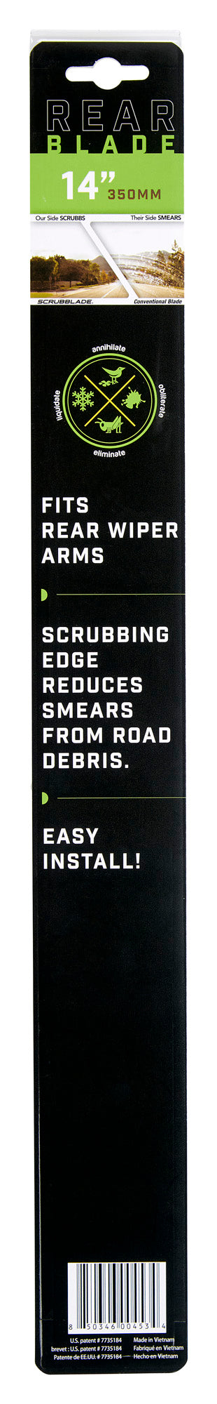 Scrubblade SR0014 Rear Windshield Wiper
