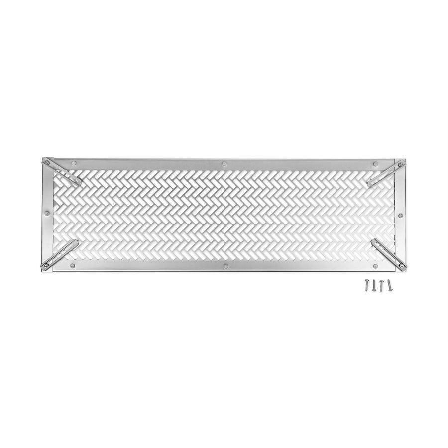 Camco Upper Screen Door Grille - Silver – 43994