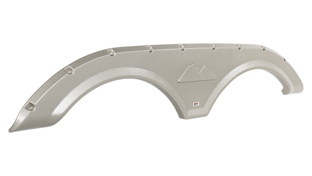 Icon 01772 Polar White Keystone/Montana Fender Skirt