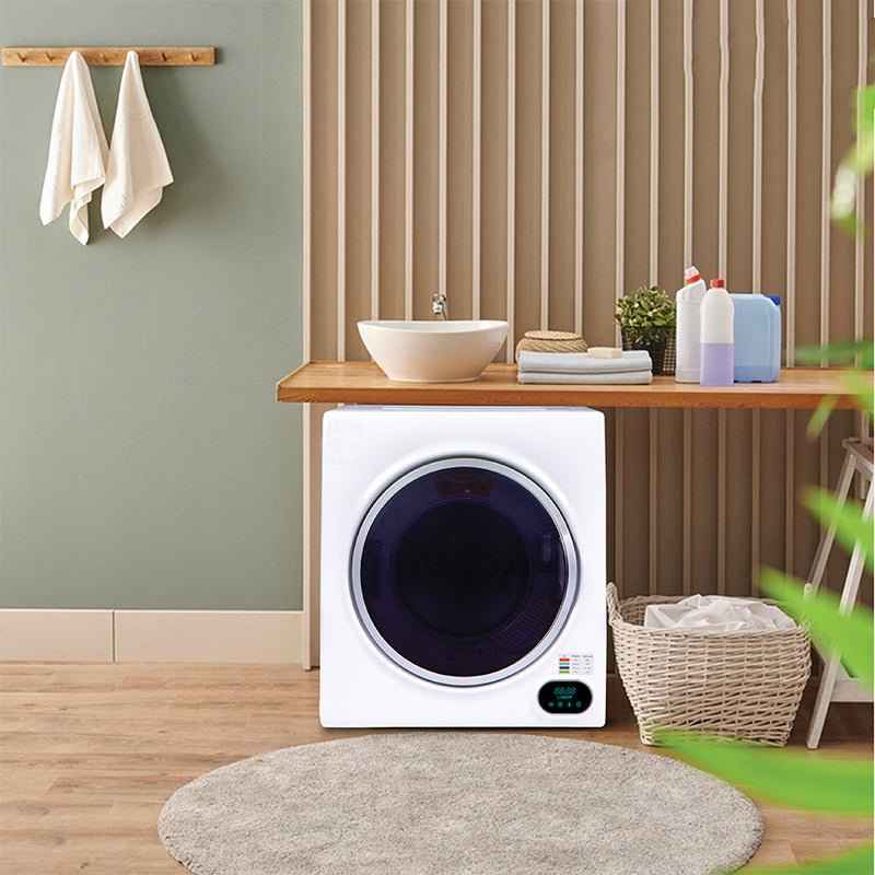 Pinnacle Appliances 21-852W 3.5 Cu. Ft. Compact Short RV Dryer, White, Vented, Stackable – image 8