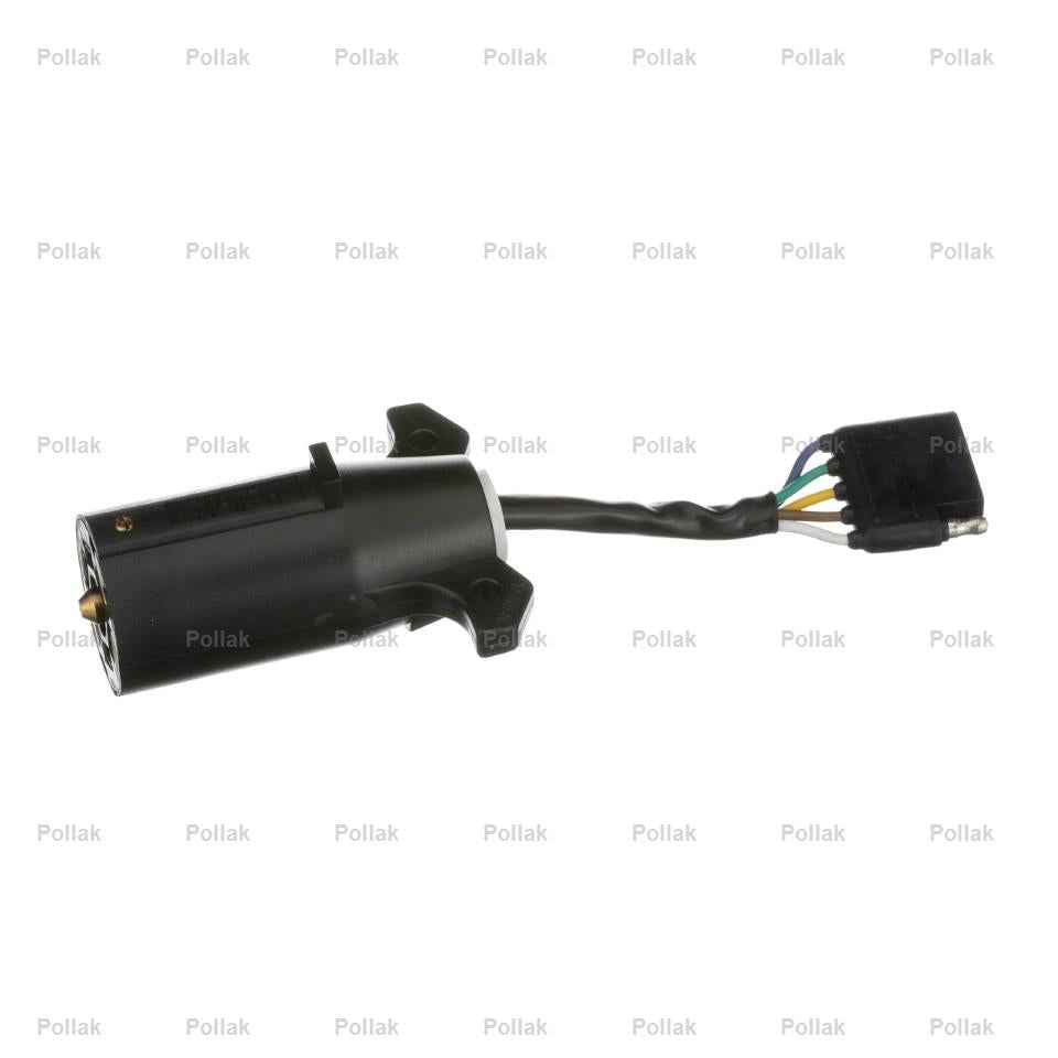 Pollak 12718 7-Blade RV Socket to 5-Flat Adapter