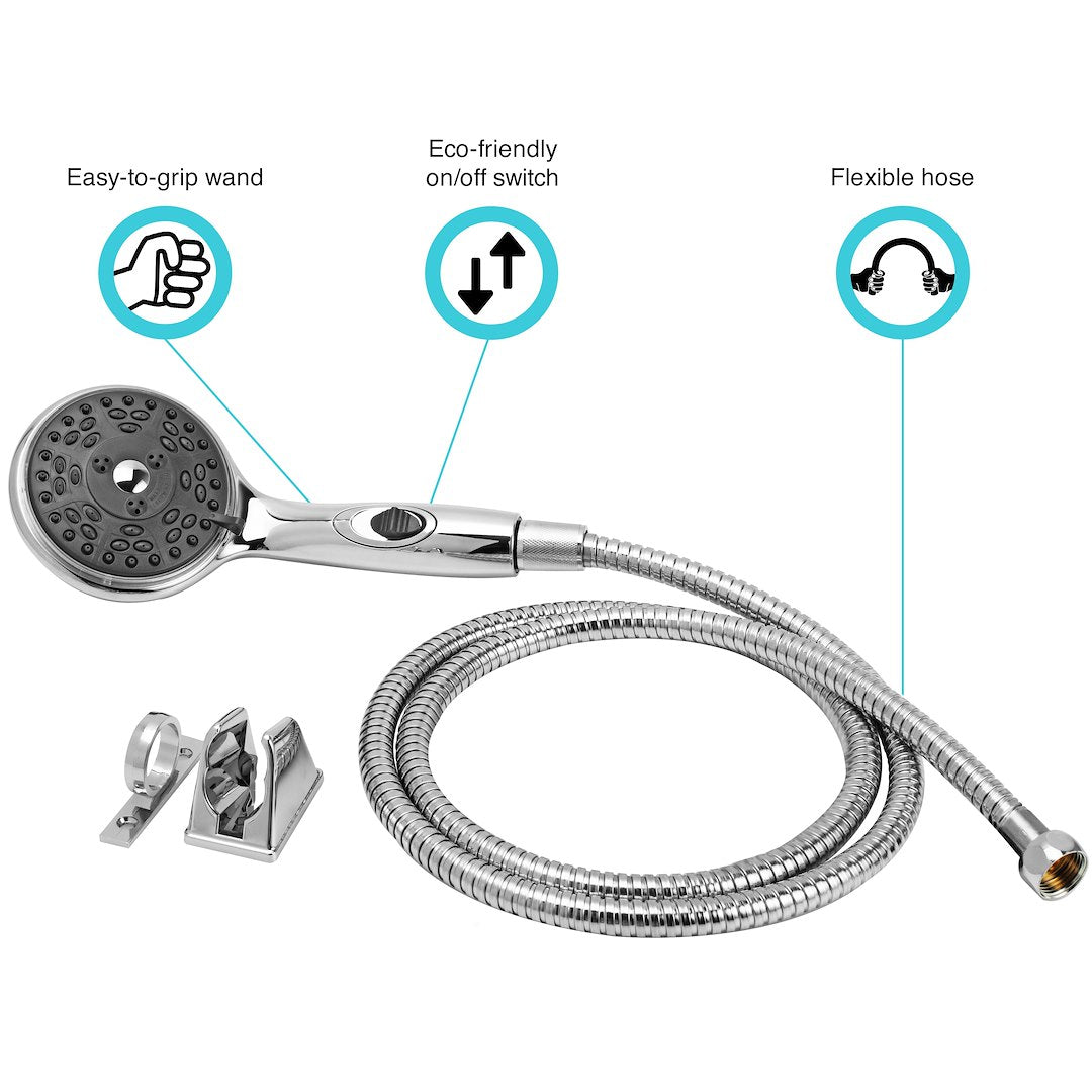 Dura Faucet Df-Sa432k-Cp Shower Head - image 4