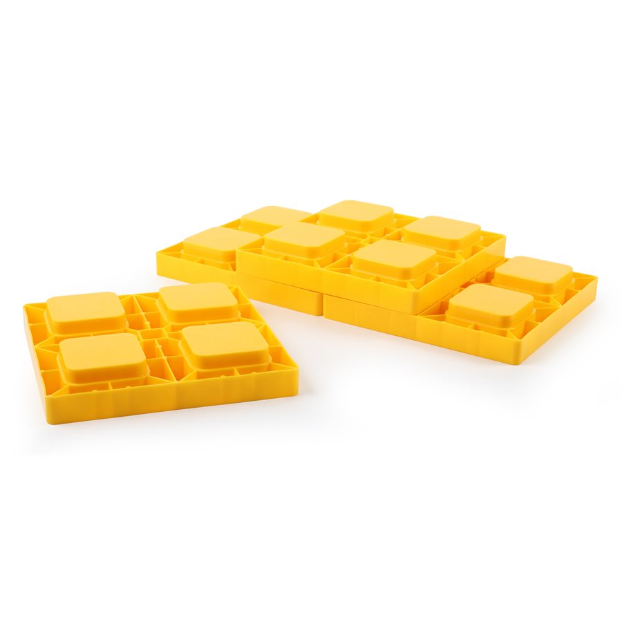 Camco Leveling Block - Interlocking, 4000 lb, 8-1/4 in, Set Of 4 – 44501