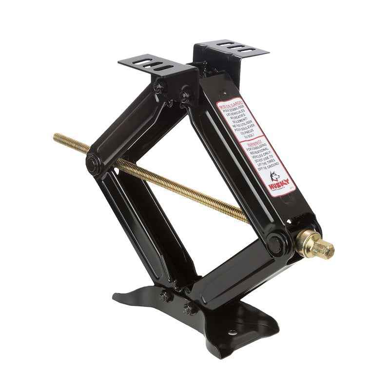 Husky Towing 88134 Scissor Jack Set, 5000 lb Manual RV Leveling Jacks 20 Inch Lift (Set of – image 1