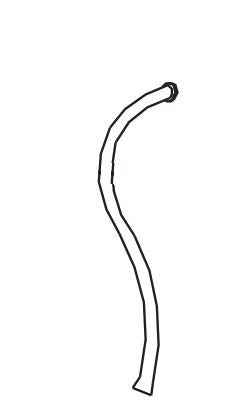 Norcold 50672 Fridge N611/ N621/ N641 Drain Tube, 23 Inch – image 1