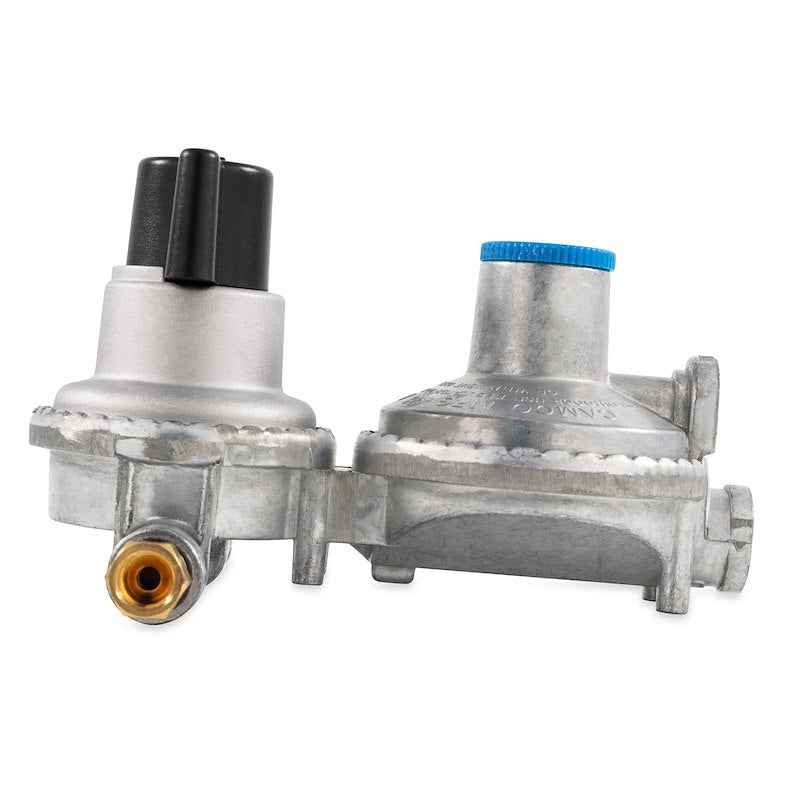 Camco 59005 RV Auto Changeover Propane Regulator, Two-Stage Vertical Mount – image 4