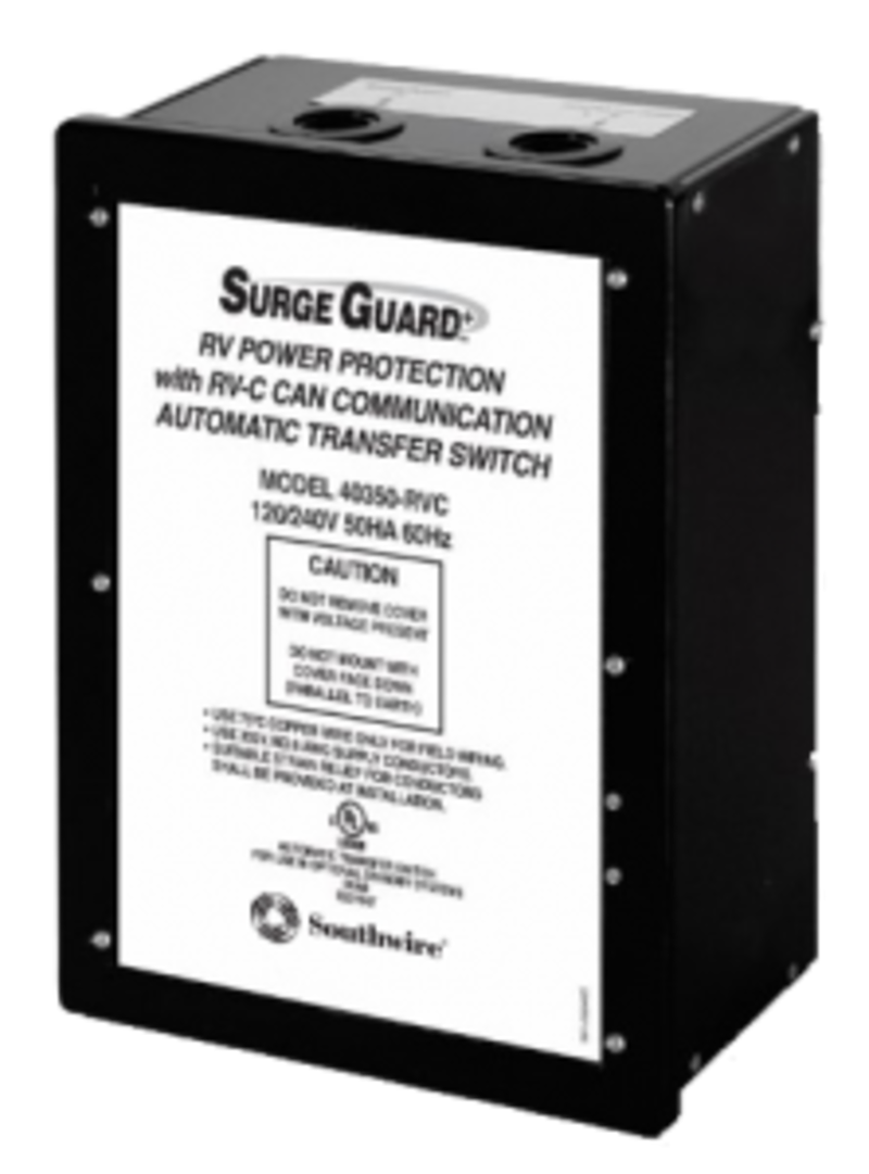 SouthWire Corp 40350RVC3 Surge Guard Automatic Transfer Switch, 50 Amp – image 1