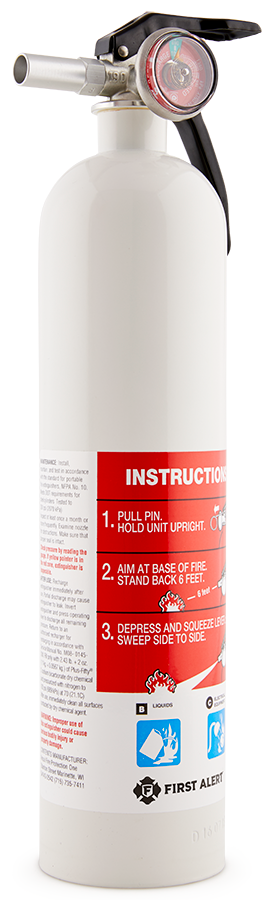 BRK Electronics AUTOMAR10 First Alert Marine Fire Extinguisher 2.5 lb UL Rated 10-B:C – image 2