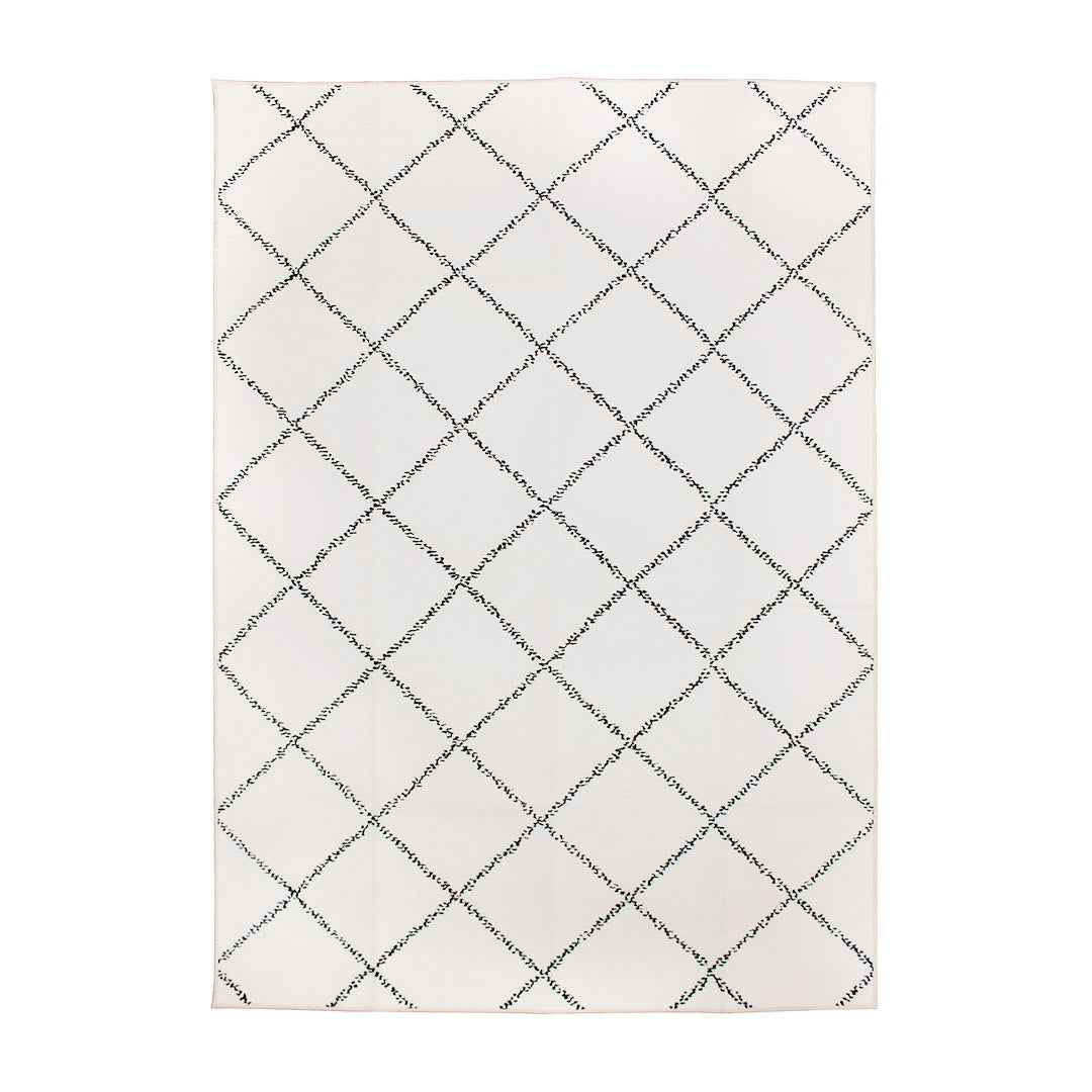 Crystal Art Gallery Polyester Carpet - Diamond Ivory – 340717WEB