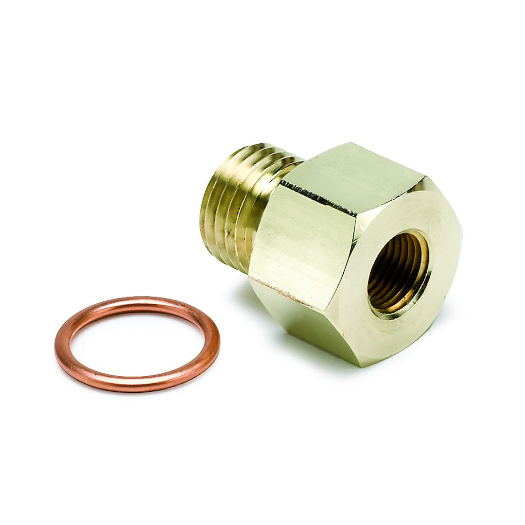 AutoMeter 2267 Thread Adapter, M14 x 1.5 to 1/8 NPT - image 1