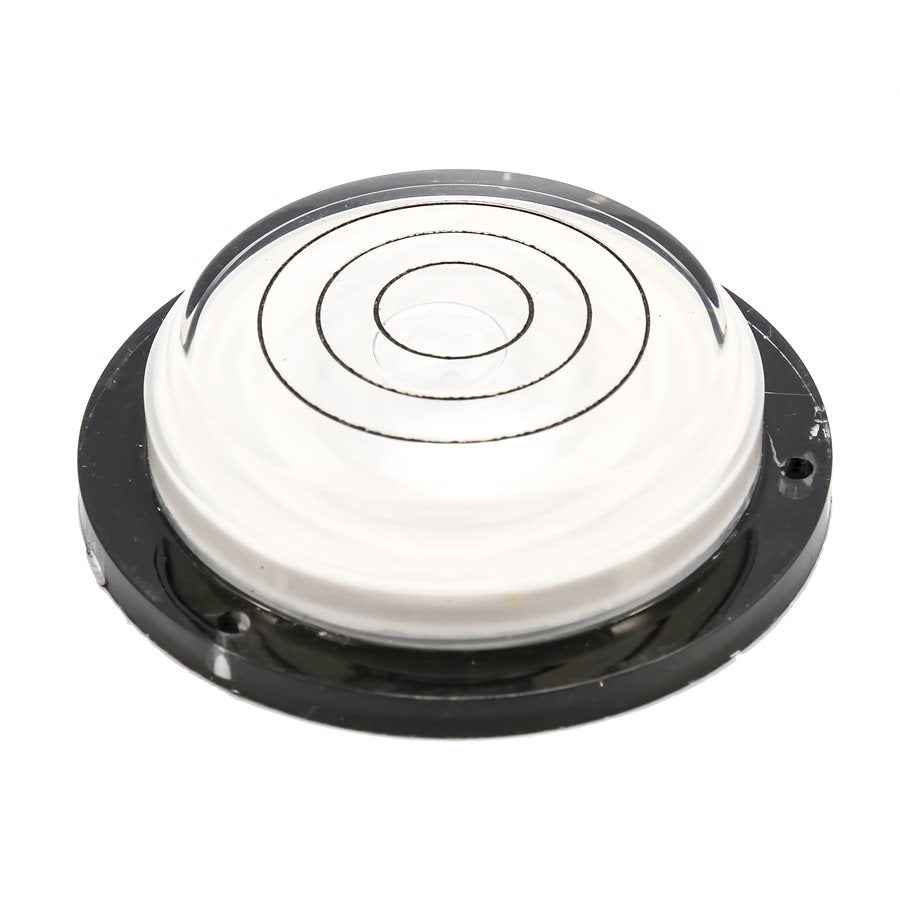 Camco 25573 2-1/2-Inch Round Screw-On RV Bubble Level