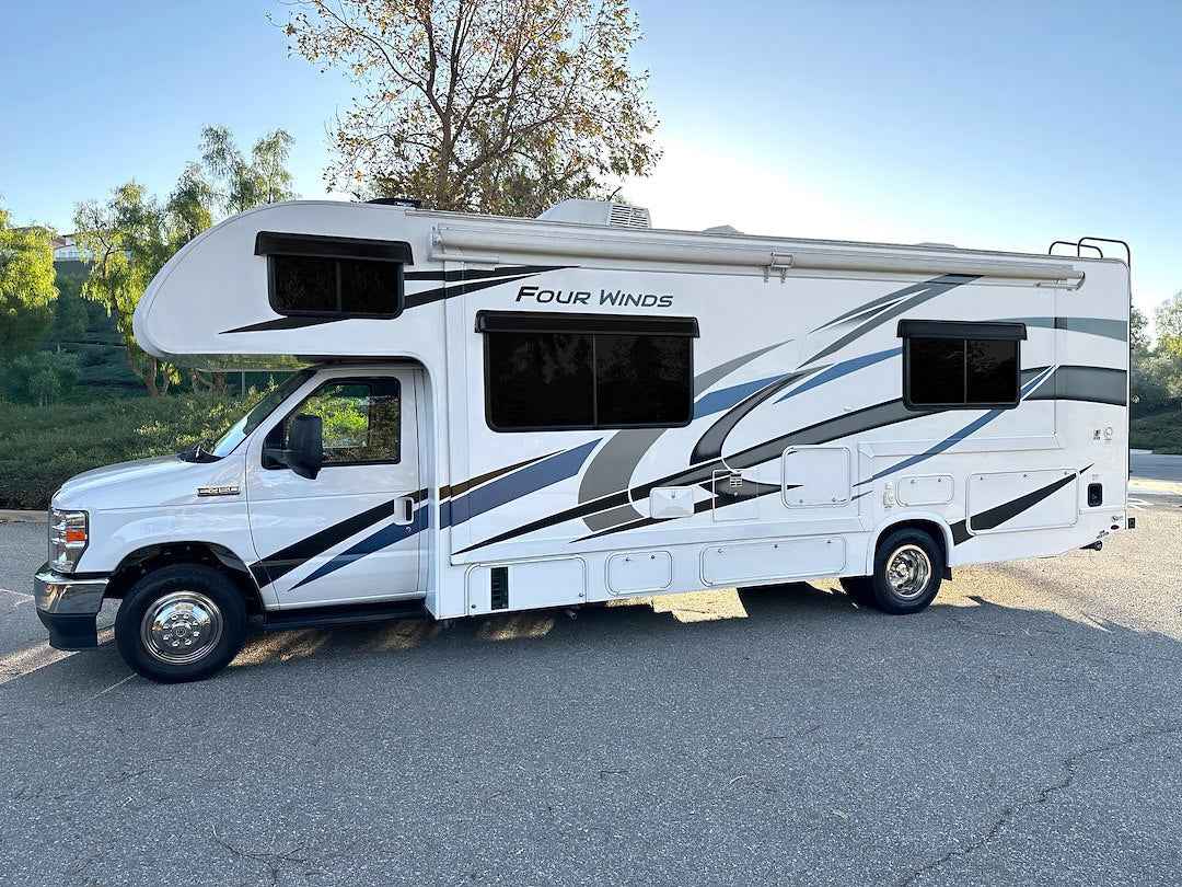 GT Styling Acrylic Window Rain Guard - Smoke, Single – RV1068