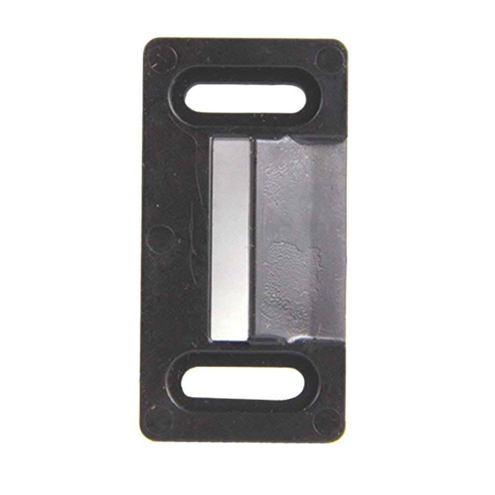 Lippert 198287 Black Screen-Door Outer-Frame Strike Plate
